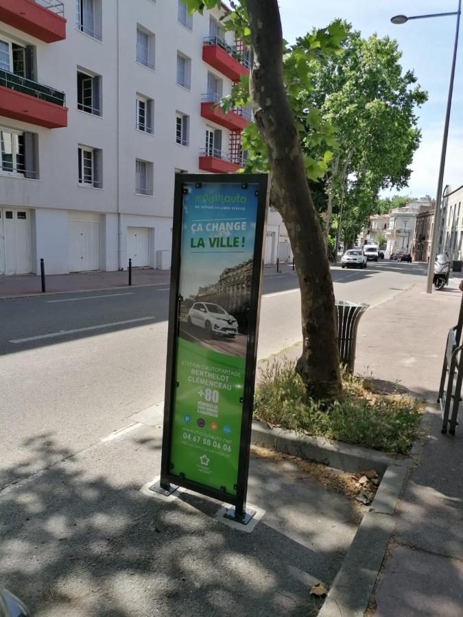 T2 Proche Centre Historique Gare St-Roch Avec Parking Apartment Montpellier Luaran gambar