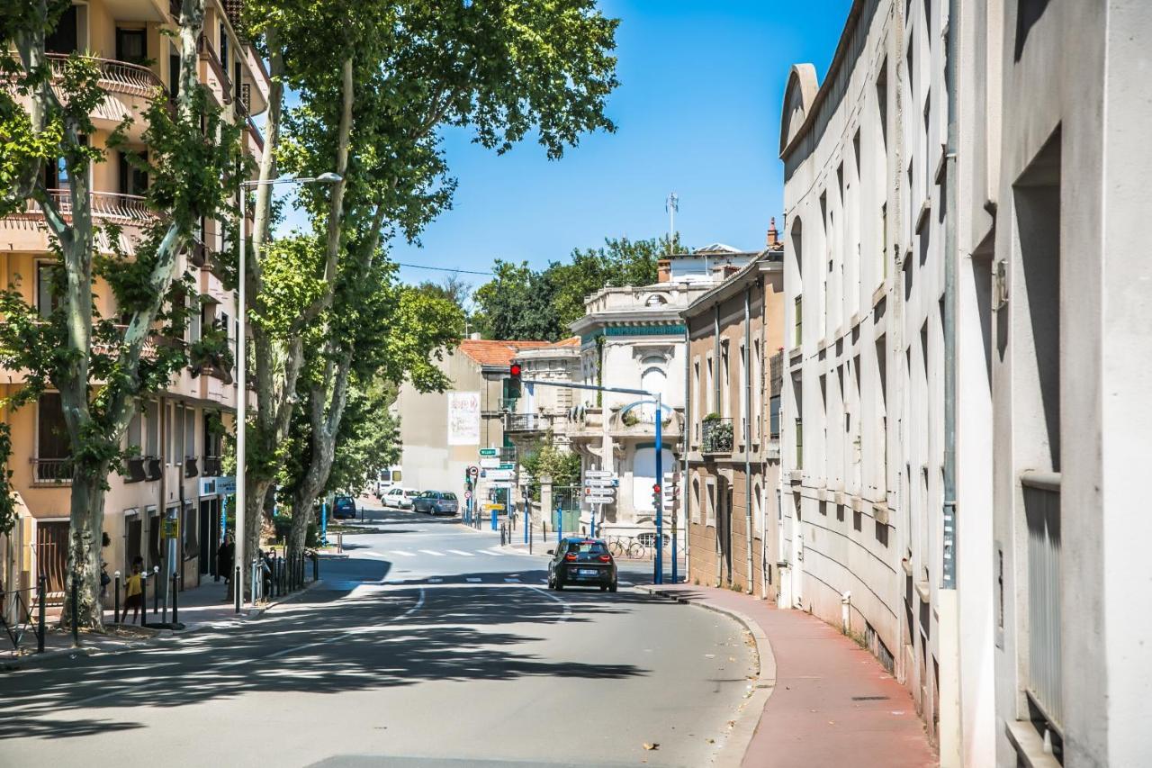 T2 Proche Centre Historique Gare St-Roch Avec Parking Apartment Montpellier Luaran gambar